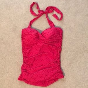 Cute Ruched Tankini - EUC